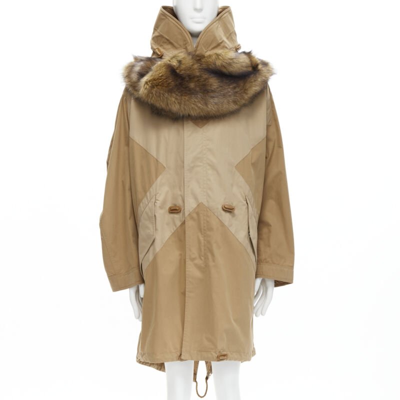 Burberry Walnut Fur Anorak - Image 6