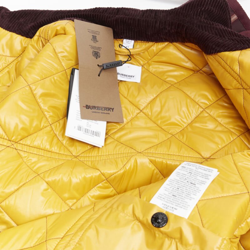 Burberry Burgundy Leather Jacket - Image 12