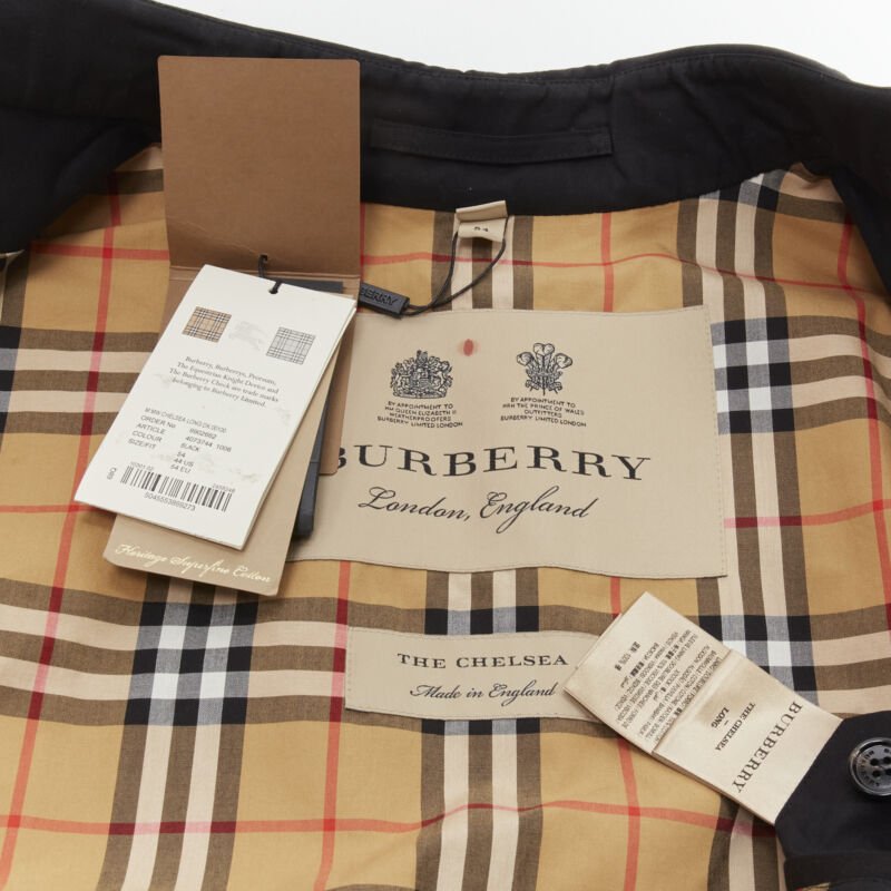 Burberry Black Heritage Trench - Image 14