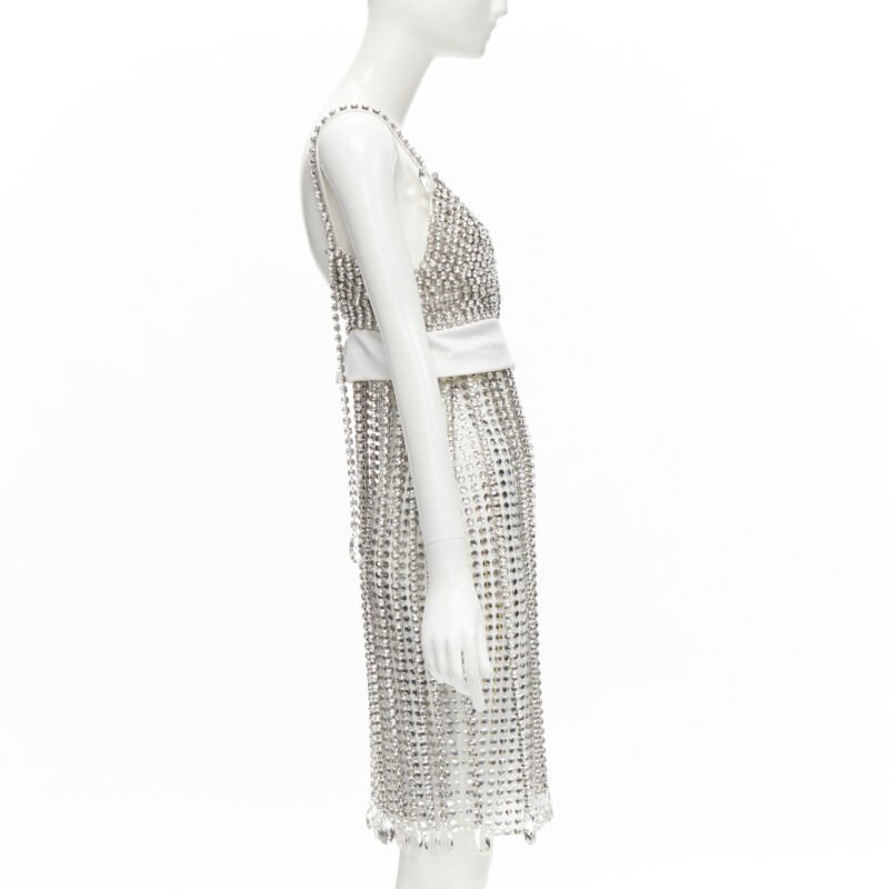 Burberry Crystal Flapper Dress - 4