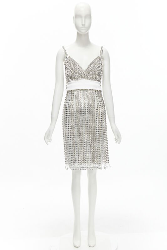 Burberry Crystal Flapper Dress - Image 14
