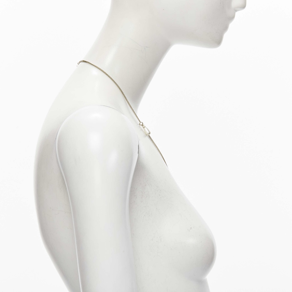 Chanel Heart Logo Necklace - 4