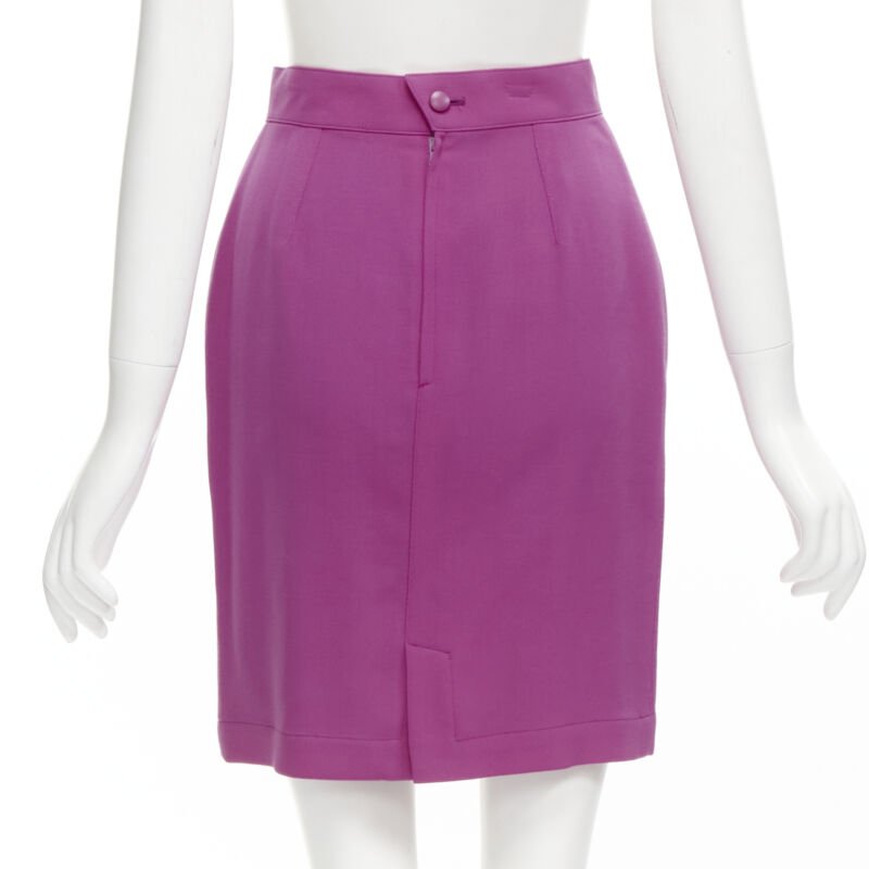 Thierry Mugler Pink Curved Blazer - Image 13