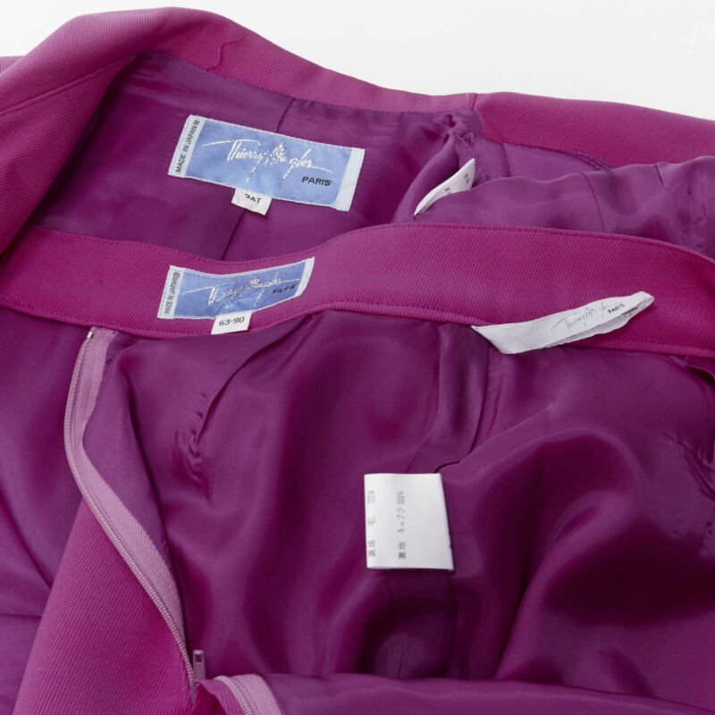 Thierry Mugler Pink Curved Blazer - Image 14