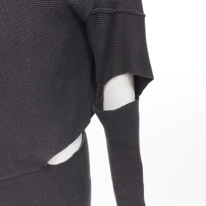 Issey Miyake Bias Cutout Dress - Back view