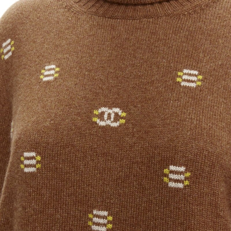 Chanel Logo Turtleneck Sweater - Detail 2