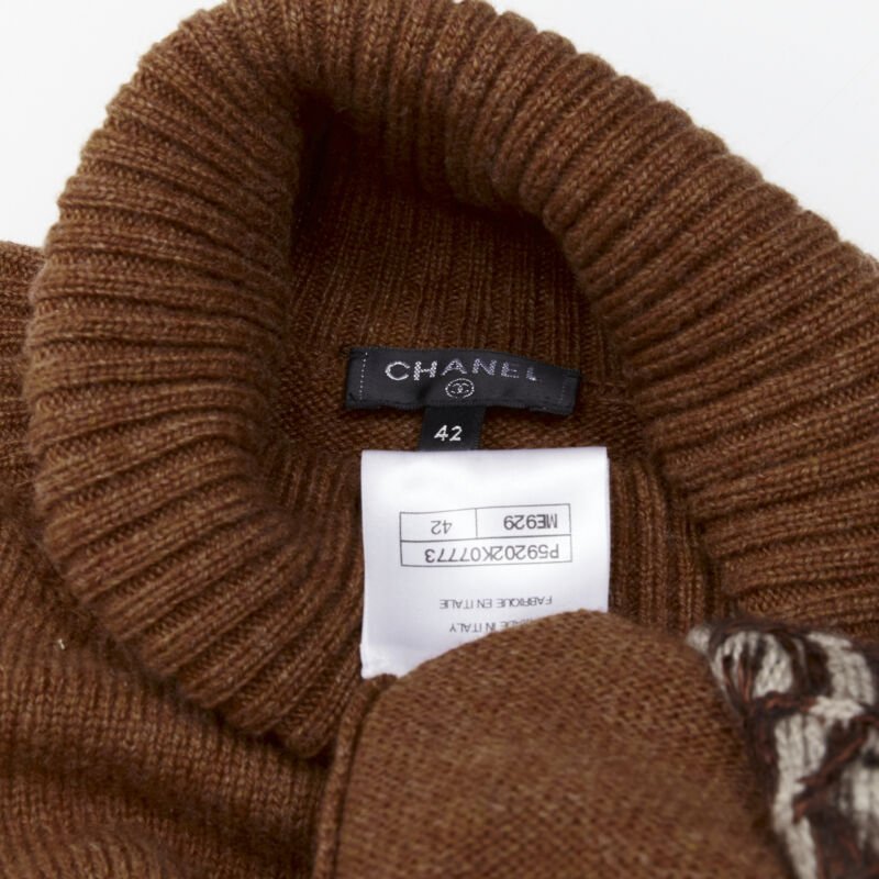 Chanel Logo Turtleneck Sweater - Image 12