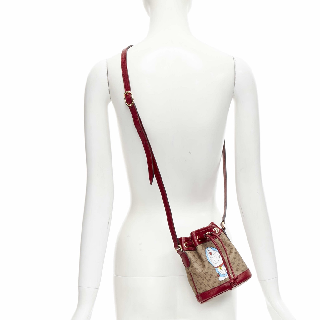 Gucci Doraemon GG Bucket Bag