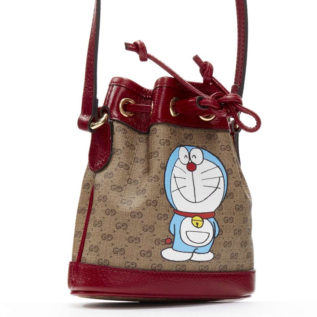 Gucci Doraemon GG Bucket Bag - Image 6