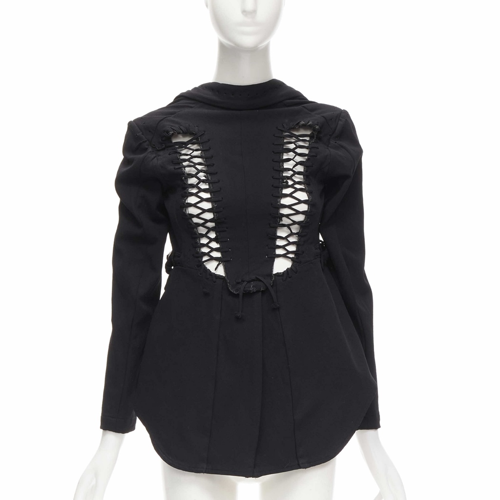 Comme Des Garcons Black Lace Jacket