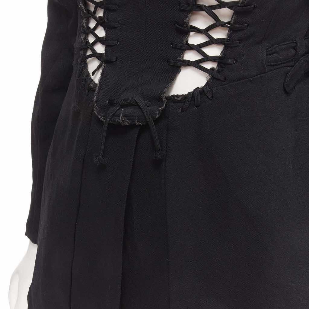 Comme Des Garcons Black Lace Jacket - Detail 2