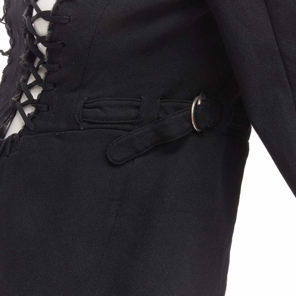 Comme Des Garcons Black Lace Jacket - Image 11