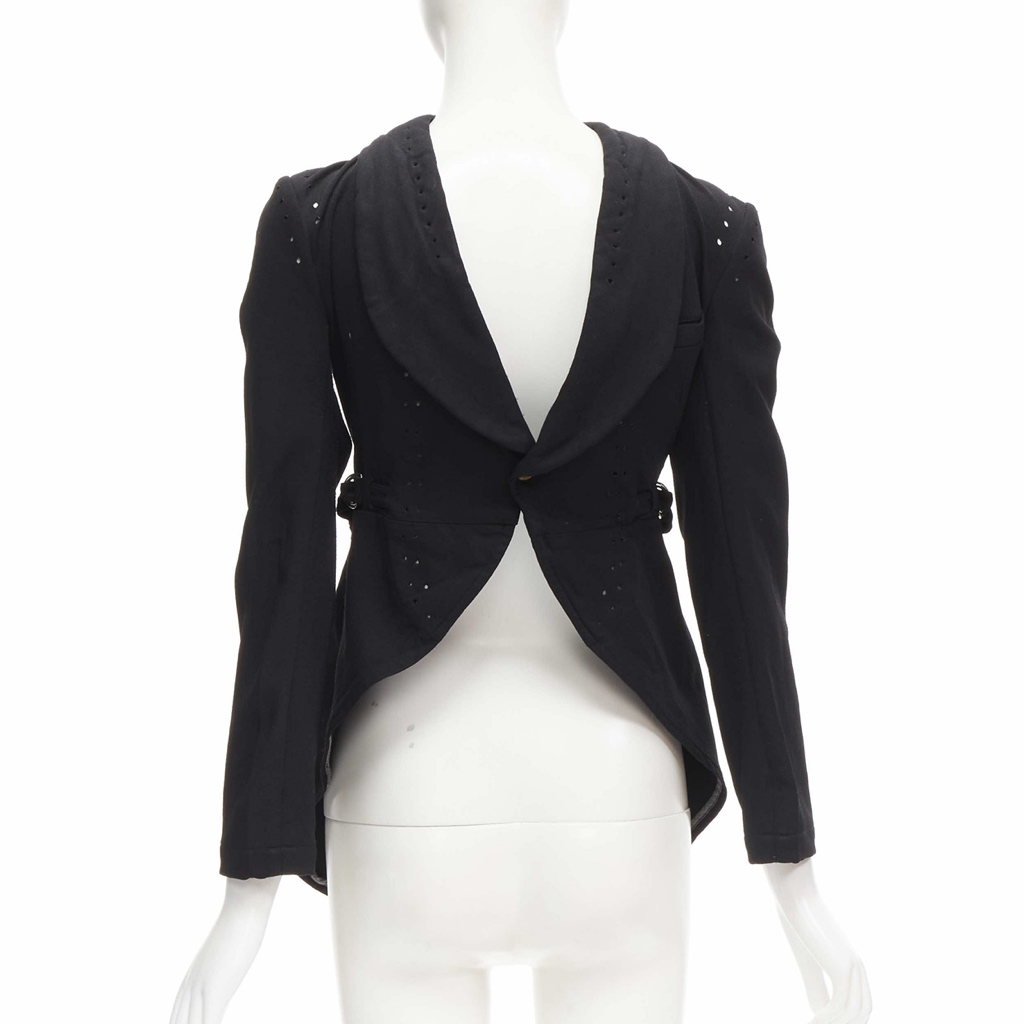 Comme Des Garcons Black Lace Jacket - Image 12