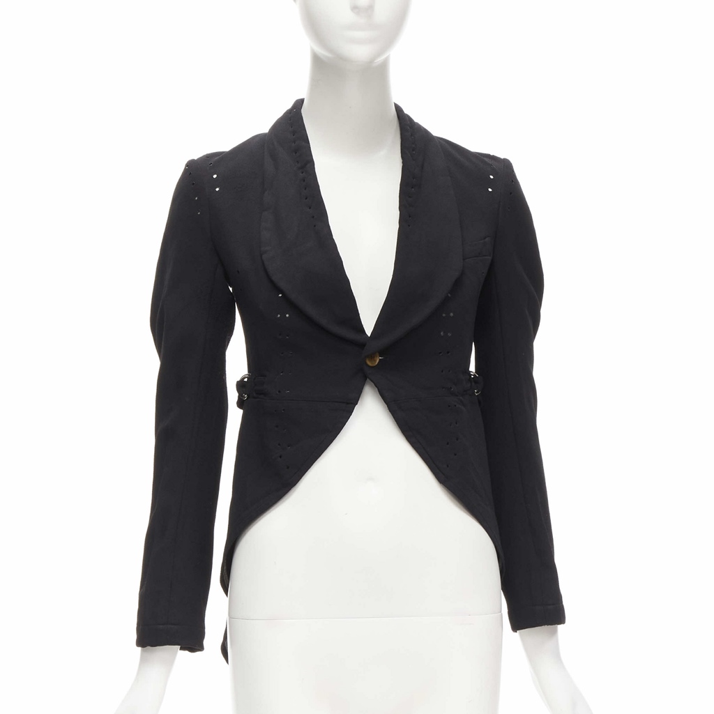 Comme Des Garcons Black Lace Jacket - Image 14