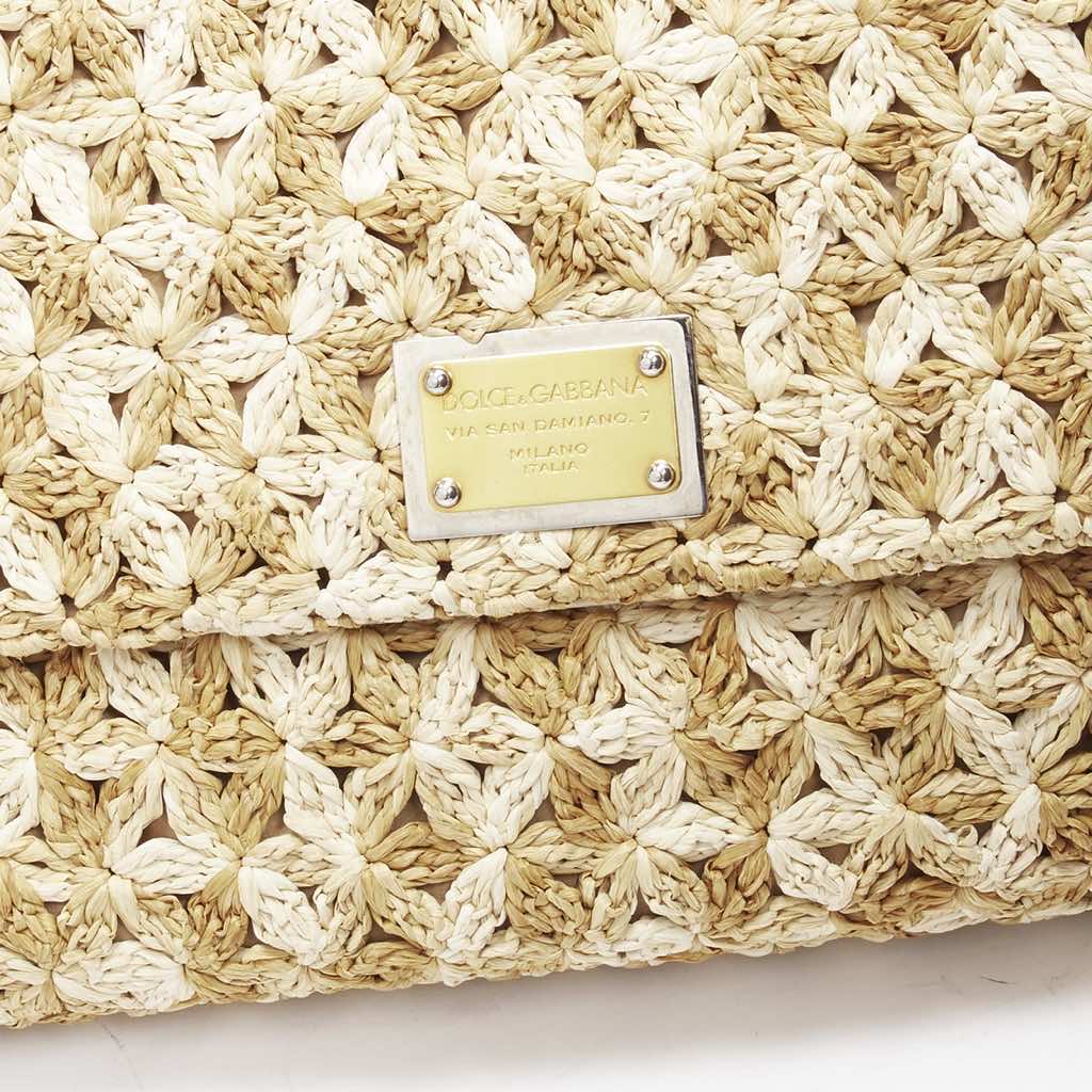Dolce & Gabbana Raffia Sicily Bag - Detail 2