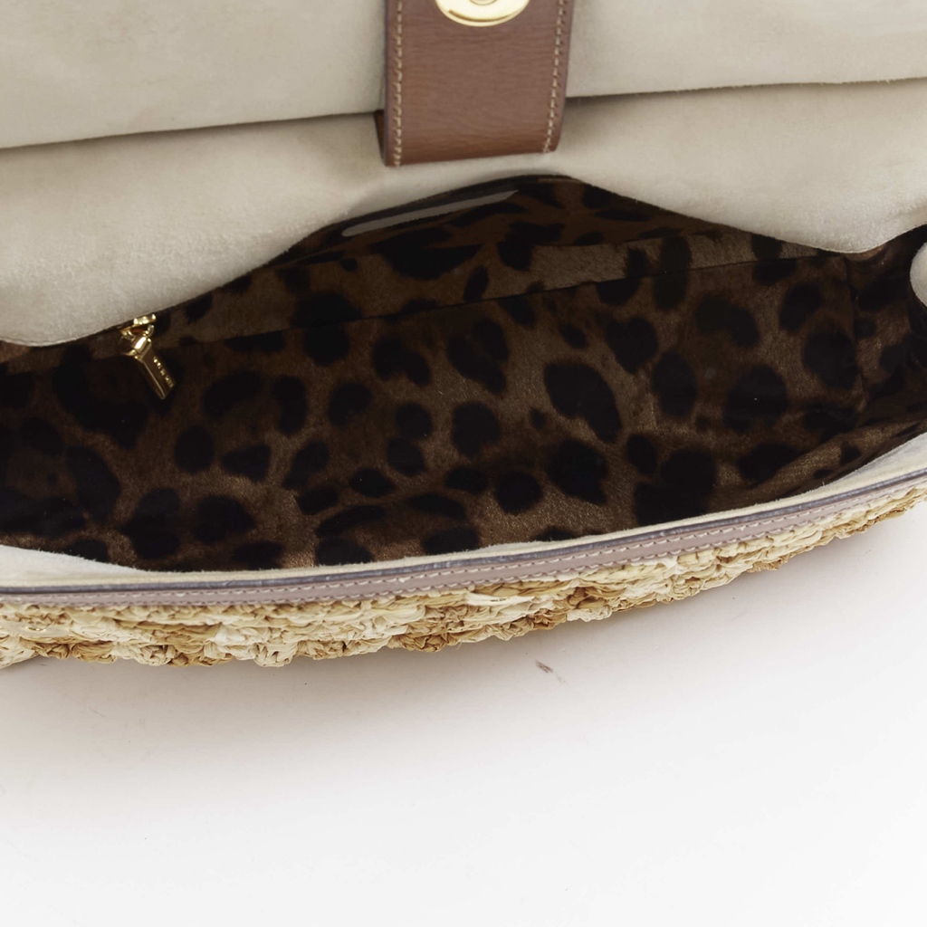 Dolce & Gabbana Raffia Sicily Bag - Image 11