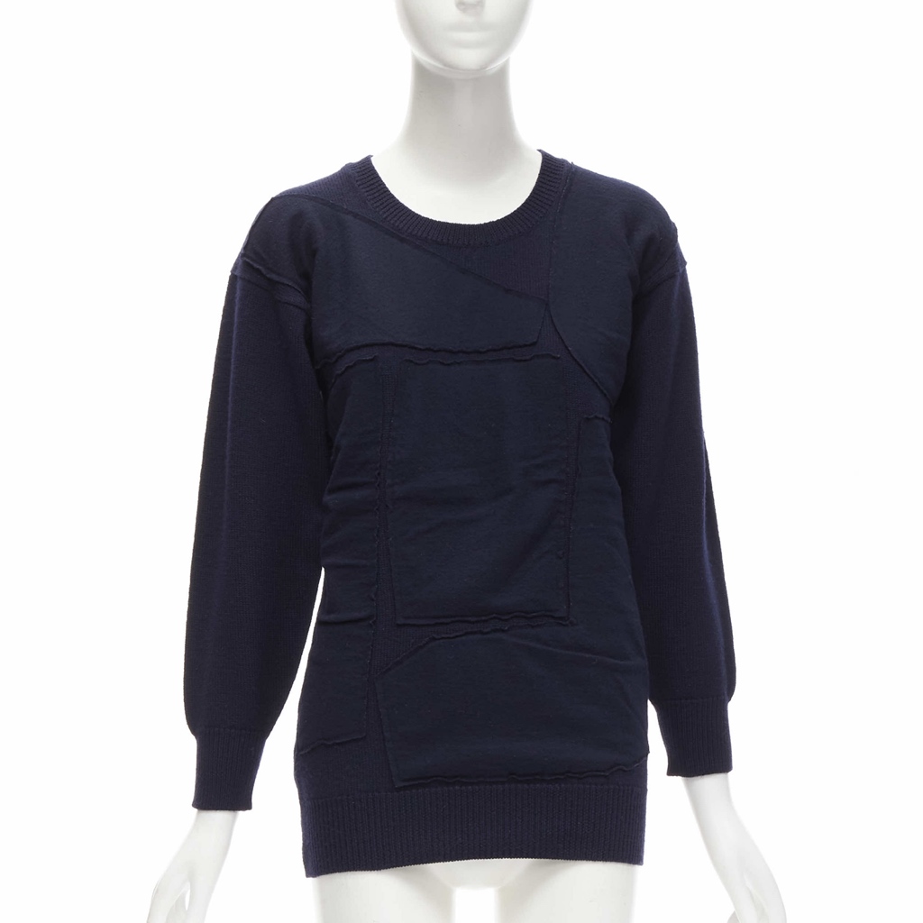 Comme Des Garcons Patchwork Wool Sweater