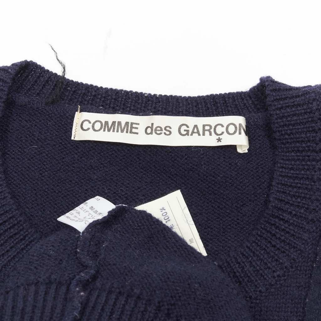 Comme Des Garcons Patchwork Wool Sweater - Image 10