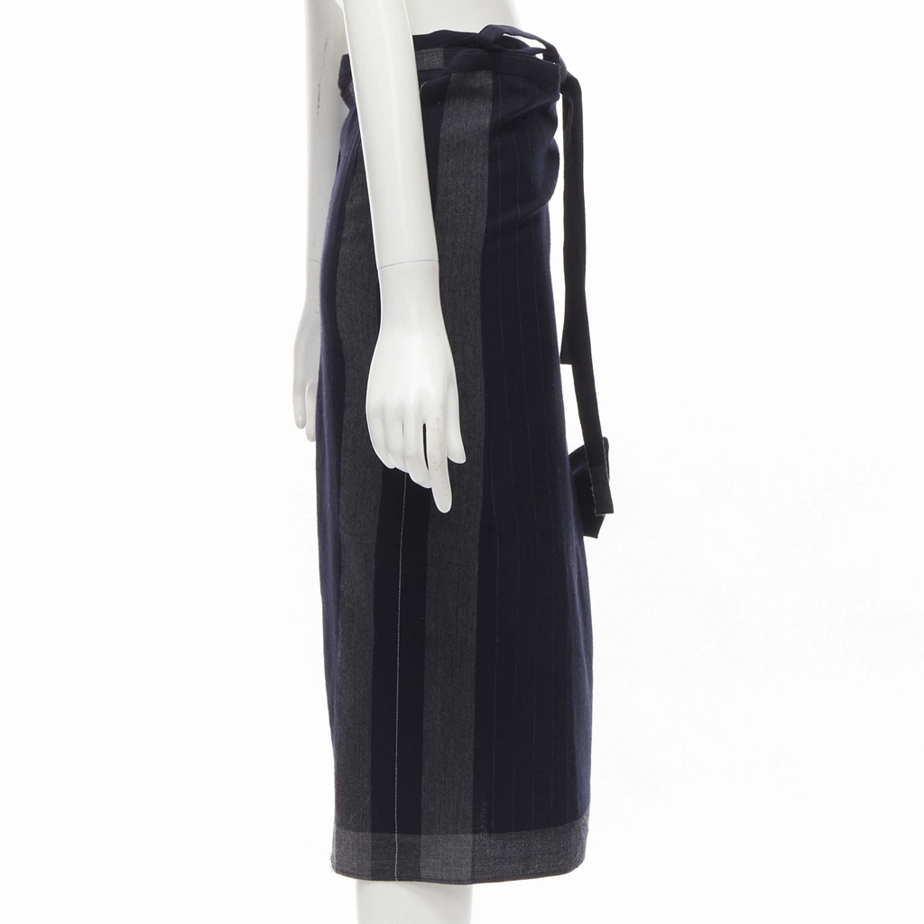 Comme Des Garcons Plaid Bow Kilt Skirt - 4