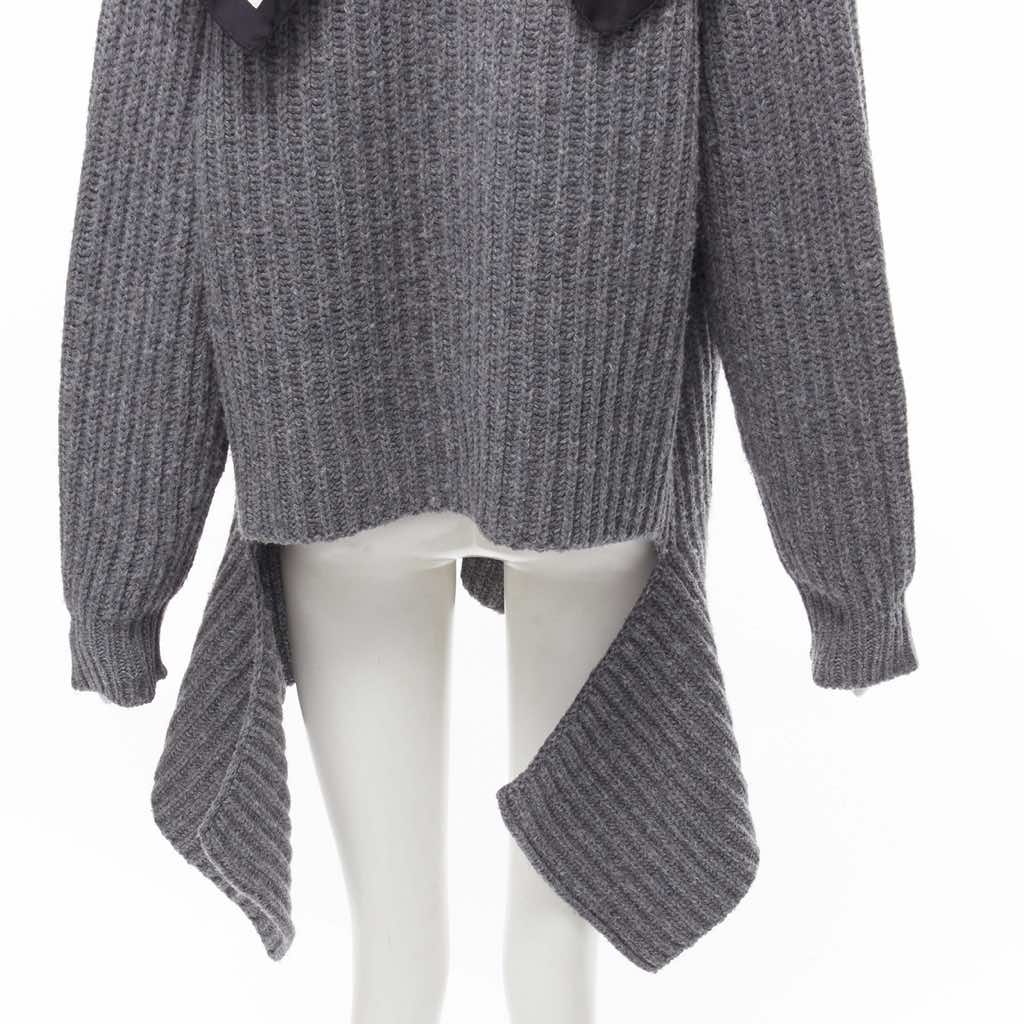 Balenciaga Scarf Collar Sweater - Detail 2