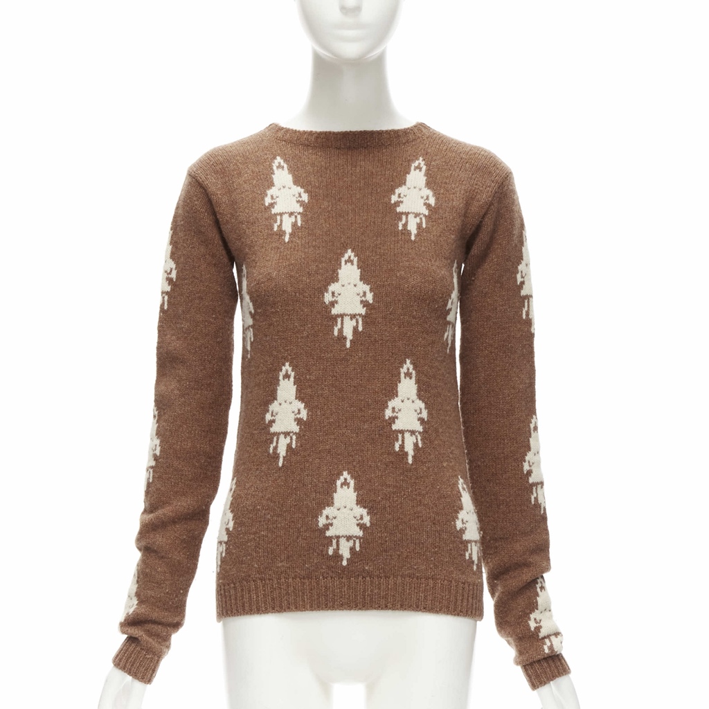 Prada Rocket Intarsia Sweater