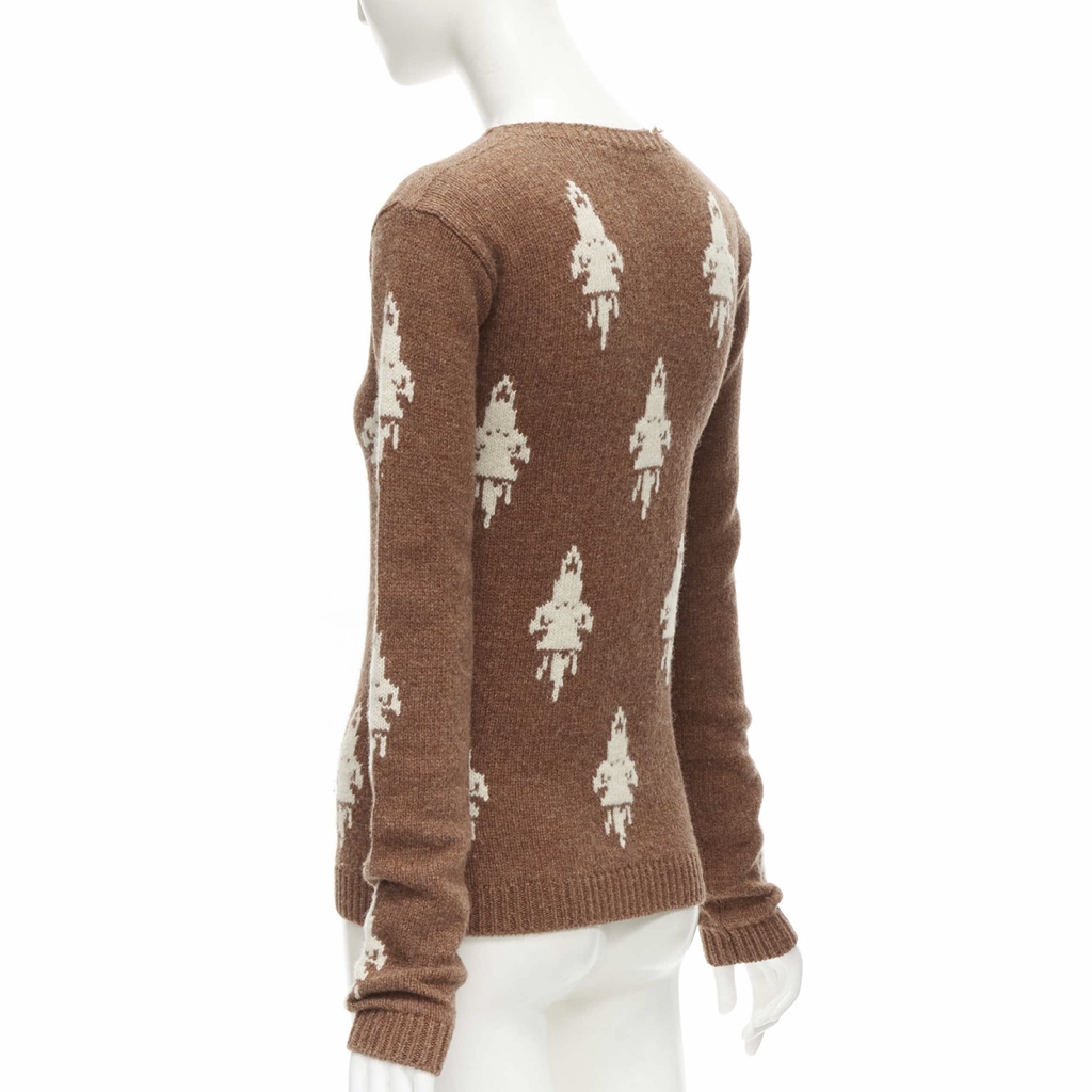 Prada Rocket Intarsia Sweater - Side view