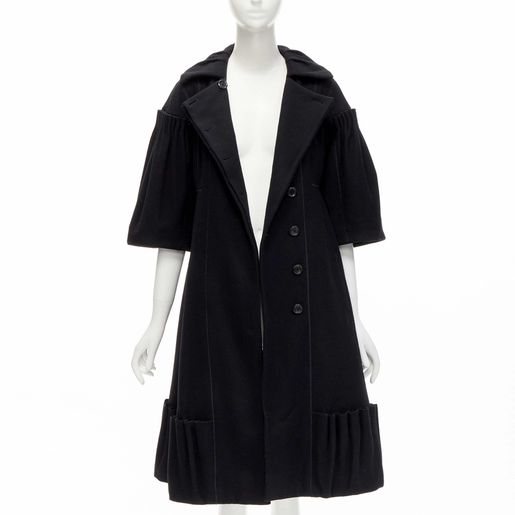 Louis Vuitton Black Victorian Coat - Image 6