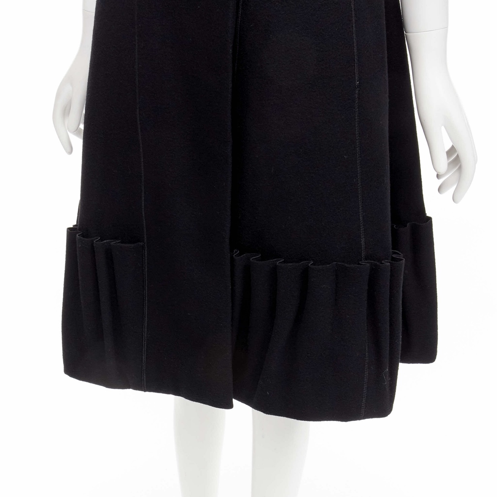 Louis Vuitton Black Victorian Coat - Image 12