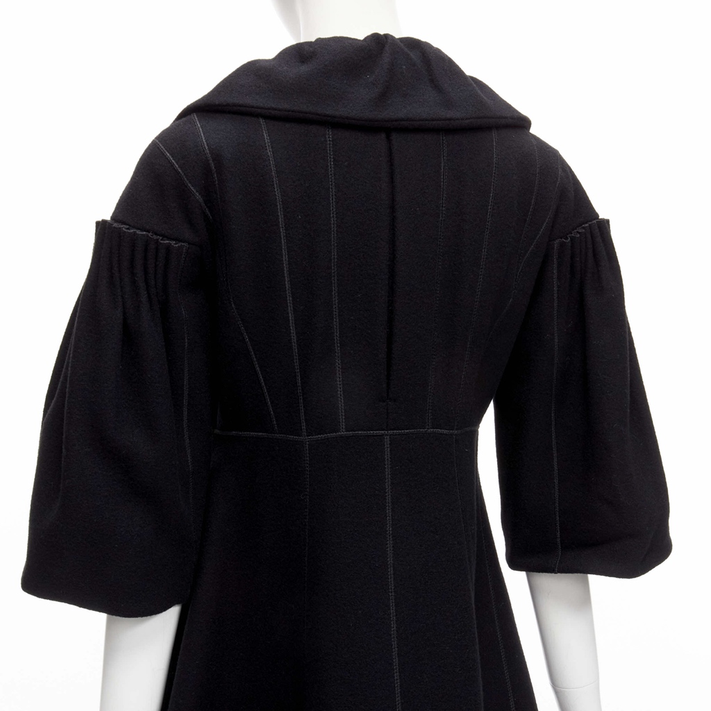 Louis Vuitton Black Victorian Coat - Image 13