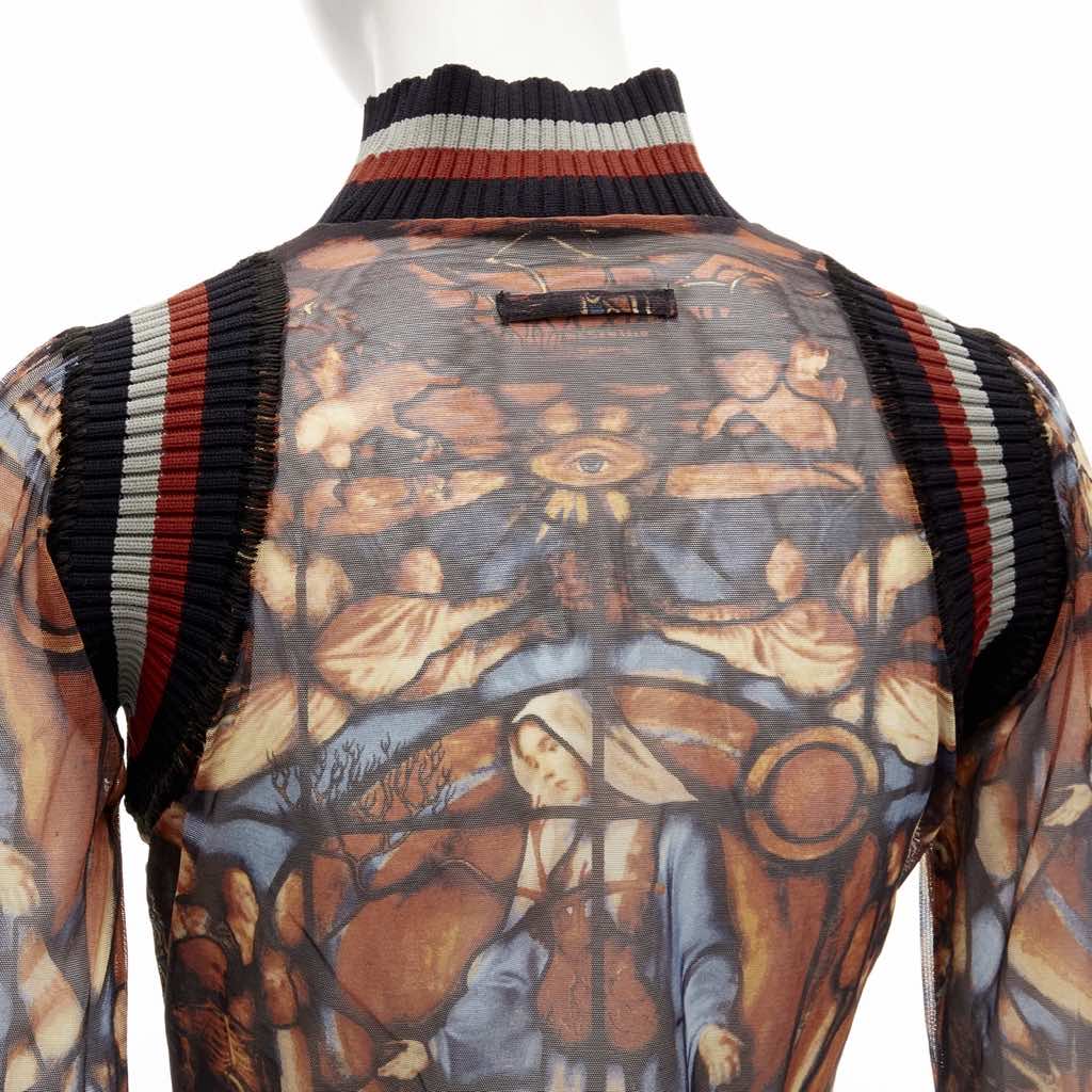 Jean Paul Gaultier Cathedral Ribbed Top - Image 10
