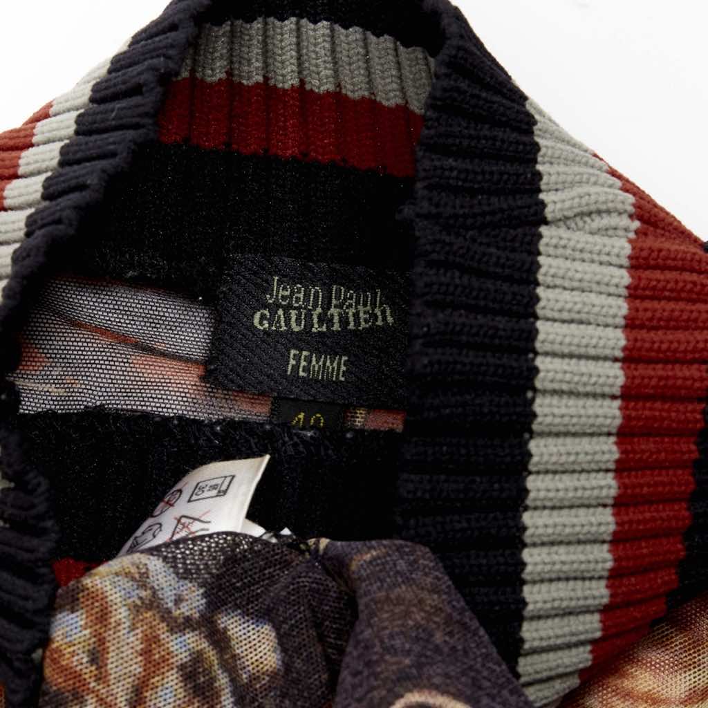 Jean Paul Gaultier Cathedral Ribbed Top - Image 11