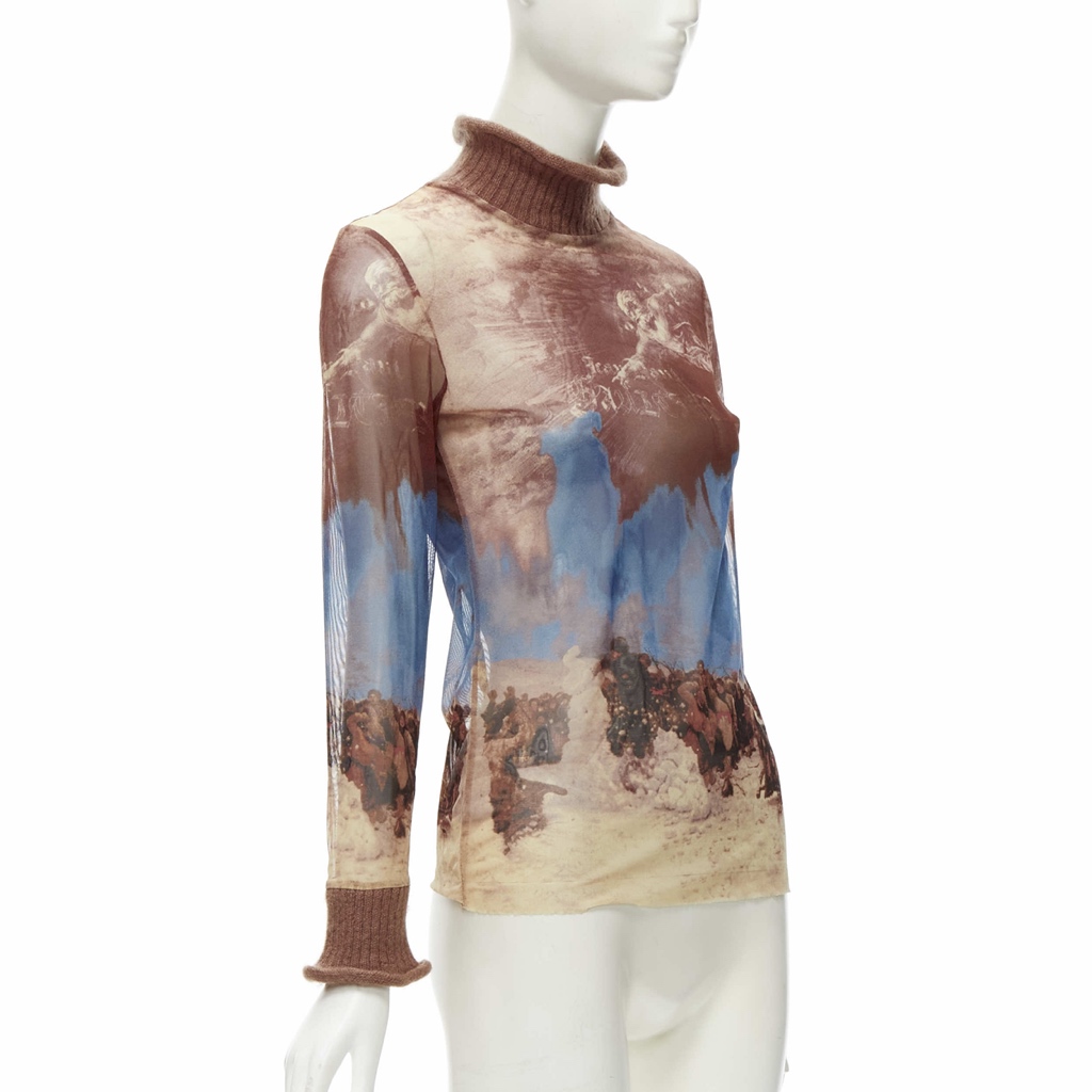 Jean Paul Gaultier Knit Turtleneck Top - Image 6