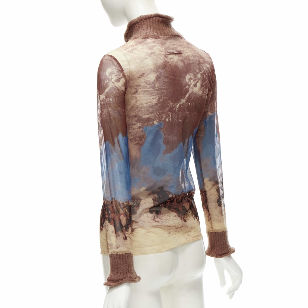 Jean Paul Gaultier Knit Turtleneck Top - Detail 1