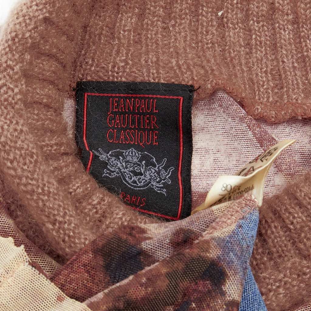 Jean Paul Gaultier Knit Turtleneck Top - Image 11