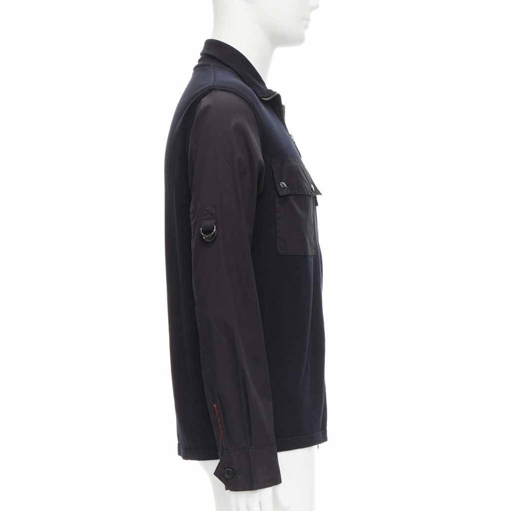 Prada Black Utility Jacket - 4