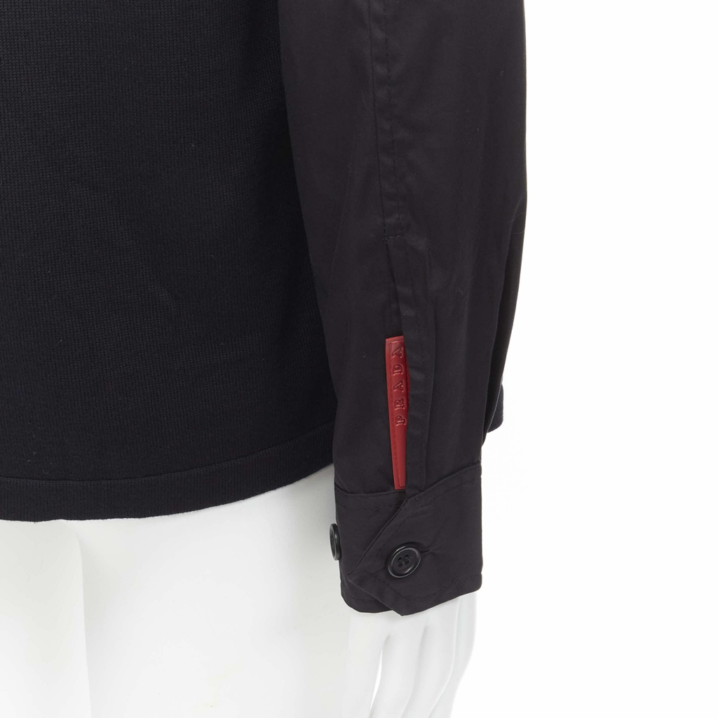 Prada Black Utility Jacket - Image 10