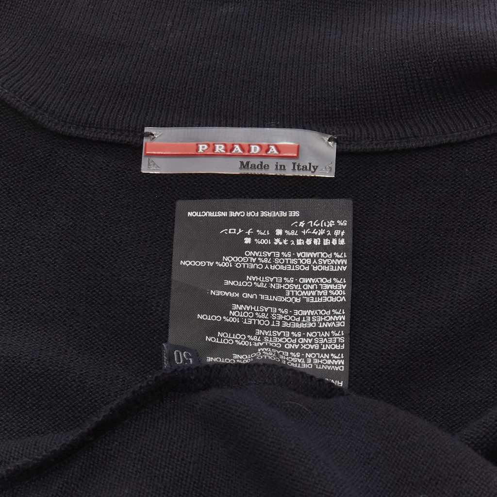 Prada Black Utility Jacket - Image 12