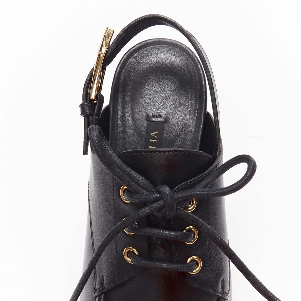 Versace Gold Buckle Platform Loafer - Detail 2