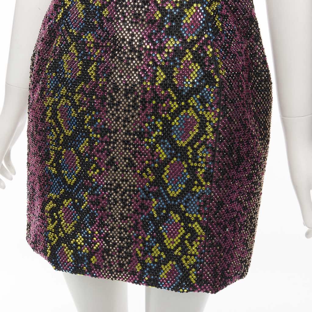 Versace Scaled Crystal Dress - Detail 2