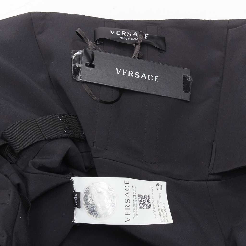 Versace Scaled Crystal Dress - Image 11