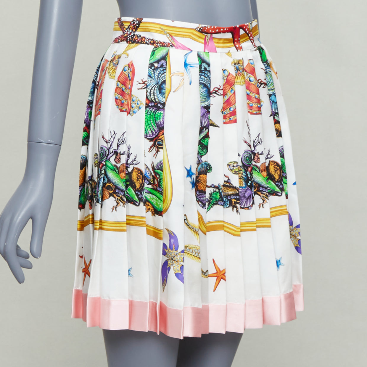 Versace Starfish Pleated Skirt - Image 6