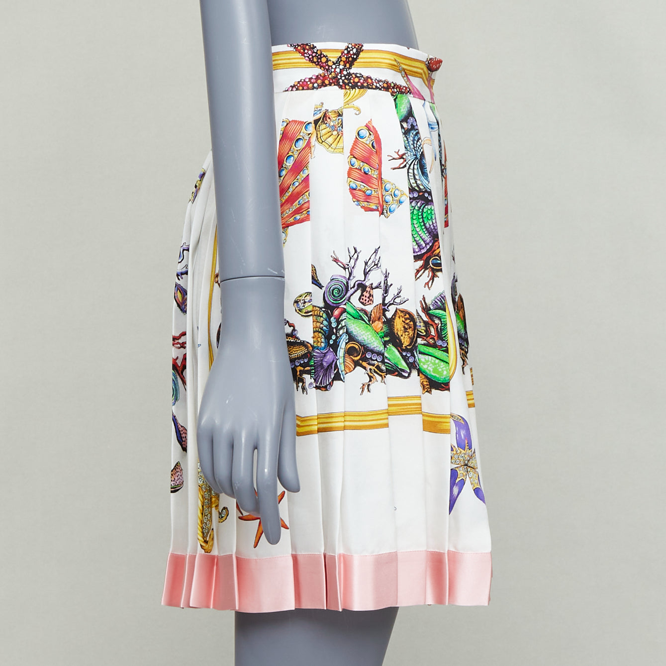 Versace Starfish Pleated Skirt - 4
