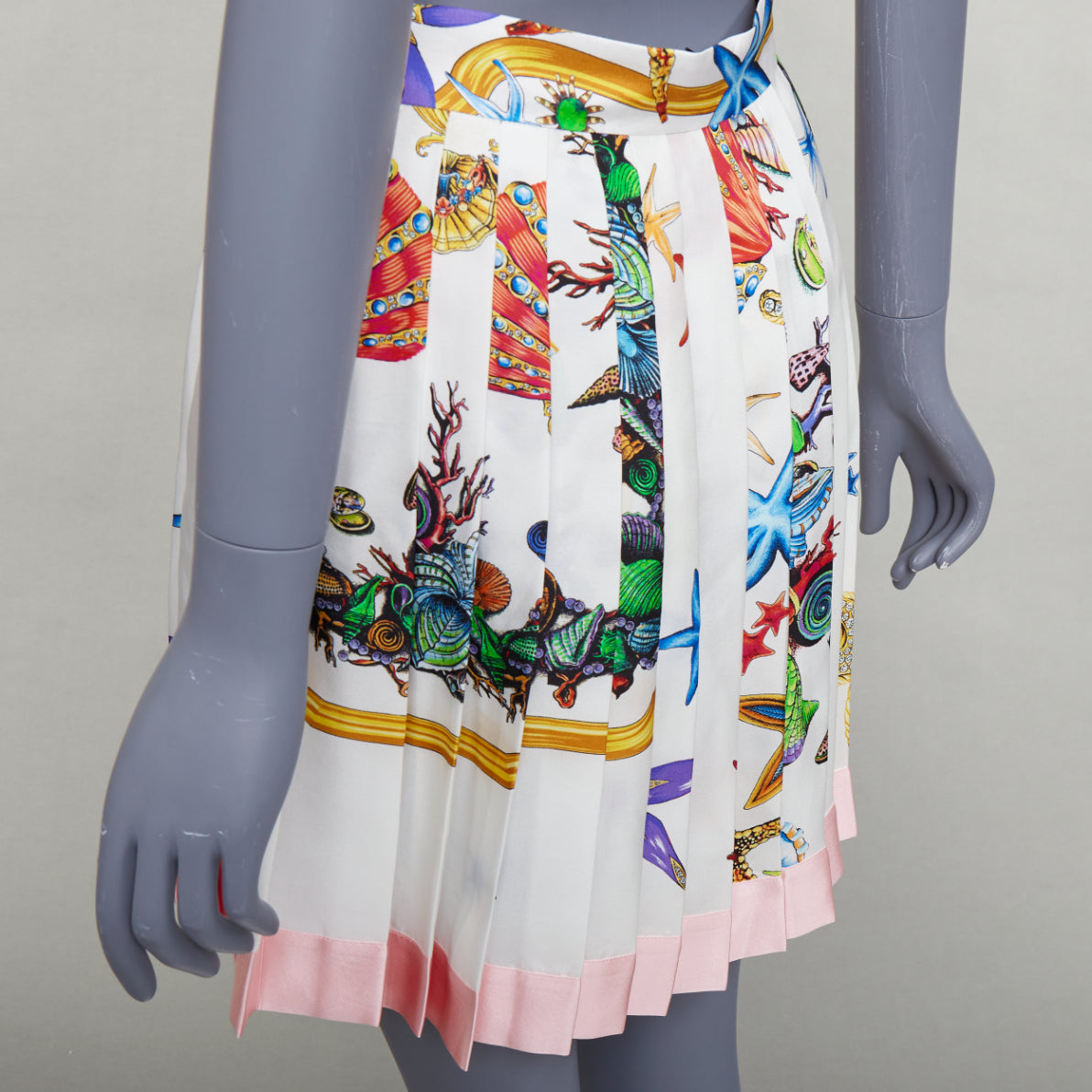 Versace Starfish Pleated Skirt - Detail 2