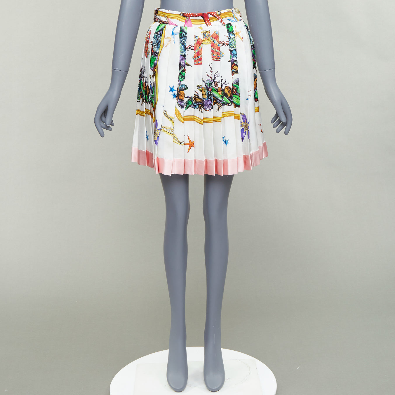 Versace Starfish Pleated Skirt - Image 11