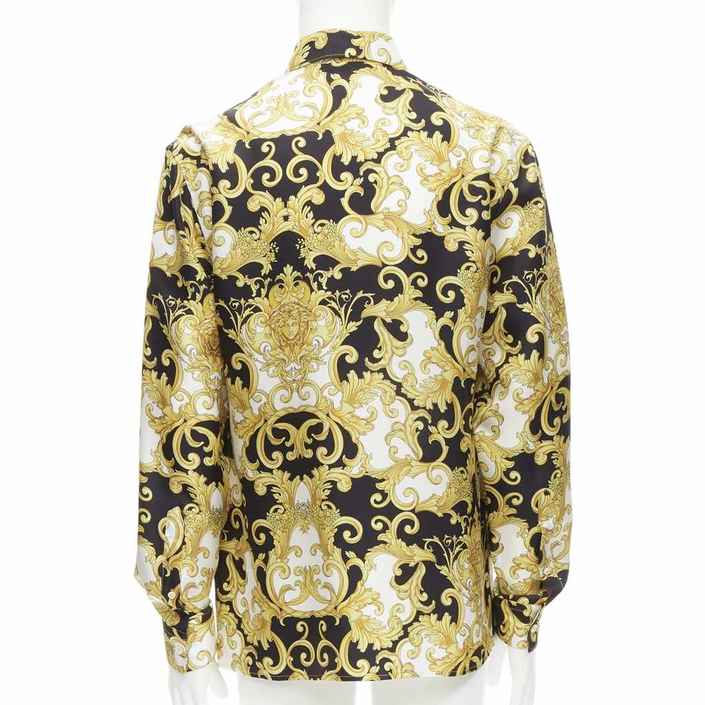 Versace Renaissance Silk Shirt - 4
