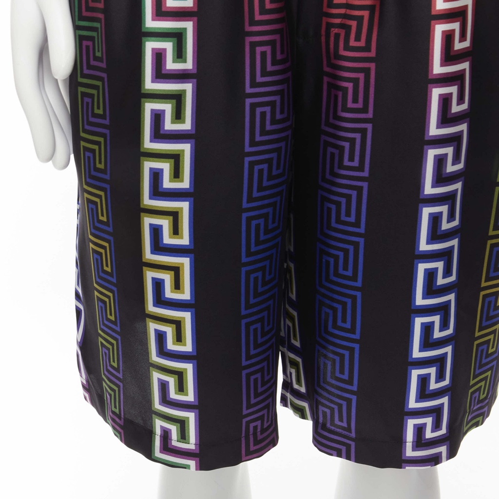 Versace Neon Greca Shorts - Image 10