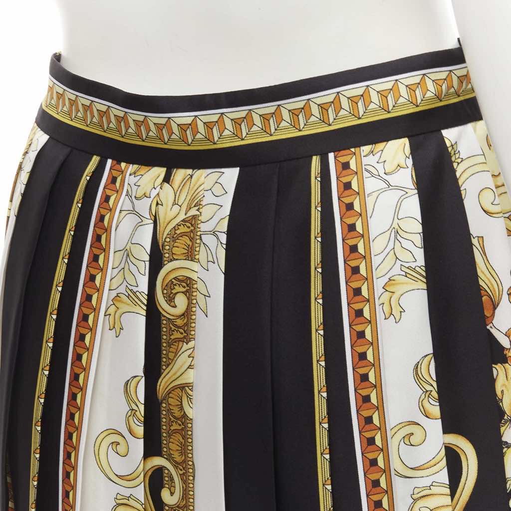Versace Renaissance Silk Skirt - Image 10