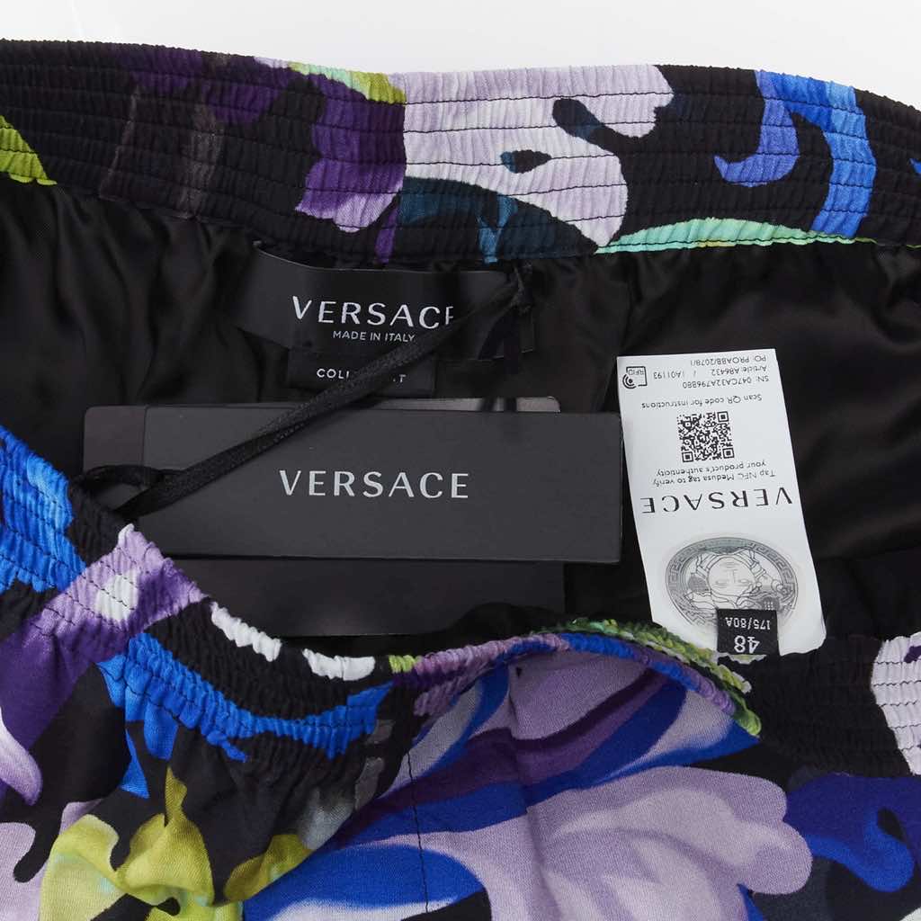 Versace Baroque Wide Shorts - Image 11