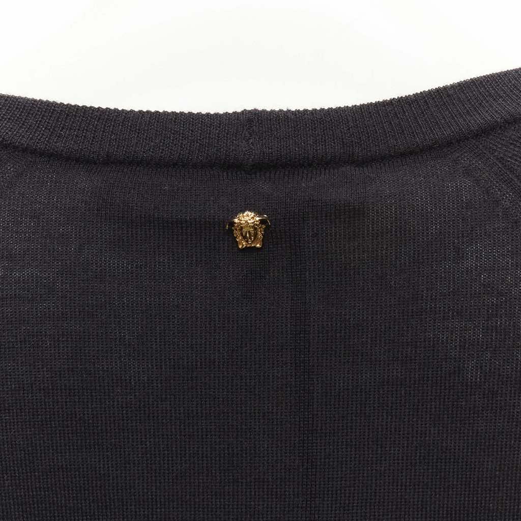 Versace Medusa Button Cardigan - Back view