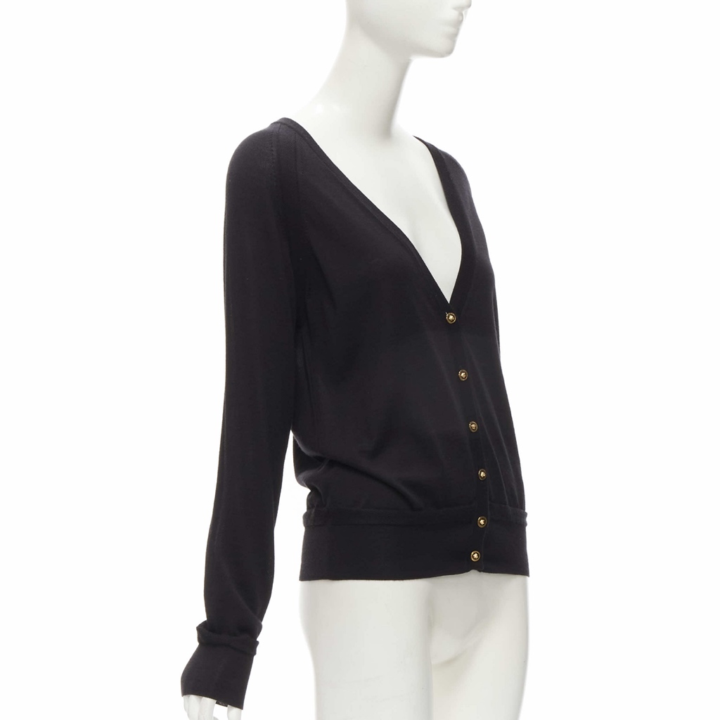 Versace Medusa Button Cardigan - Image 6